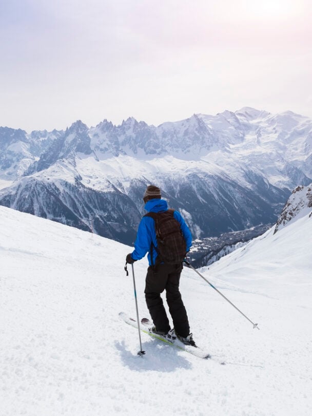 Backcountry Skiing across the Haute Route Traverse