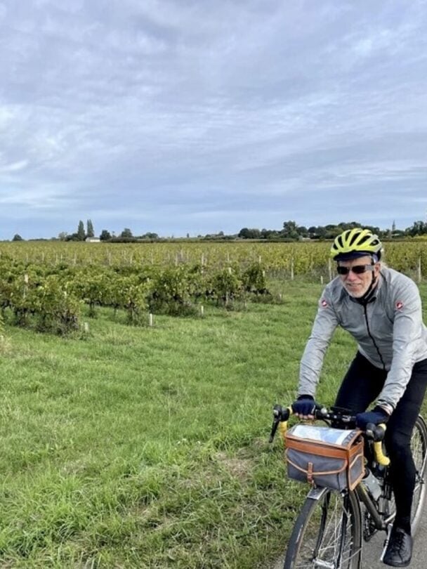 Bordeaux cycling and wine tour