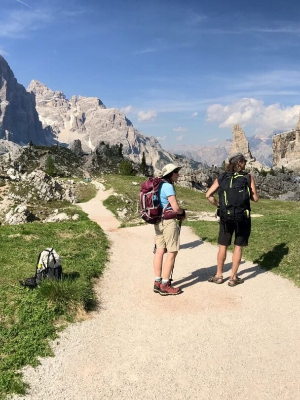 dolomites alta via 1 guided tour