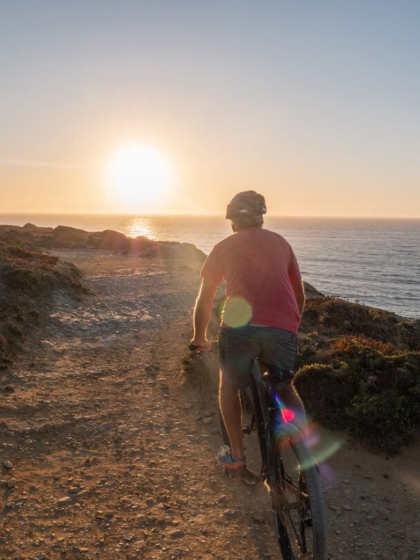 Guided cycling along Camino Portugues tour