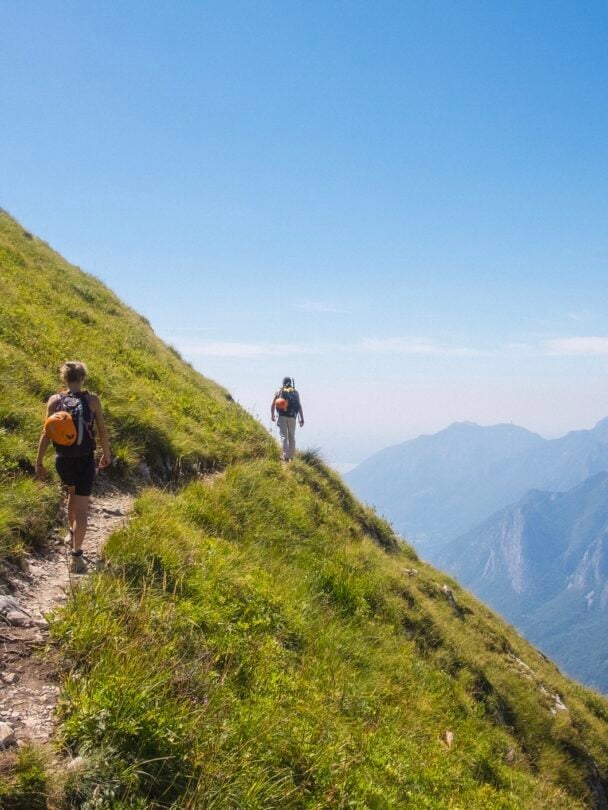 Guided hiking tour in the Engadin Valley, Switzerland