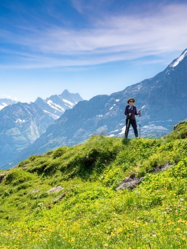 Hiking Adventure Along the Swiss Portion of Via Alpina.