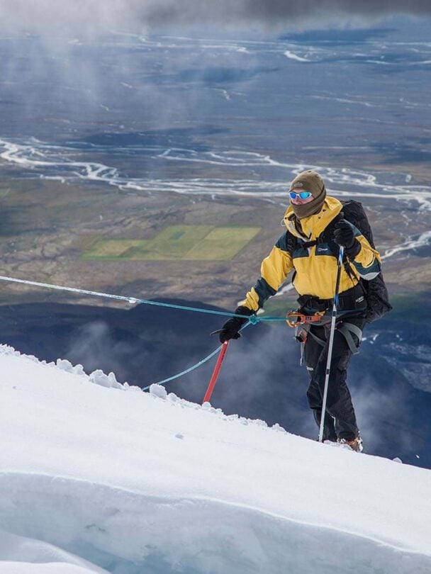 Guided Hiking and Climbing on Three Peaks, Iceland
