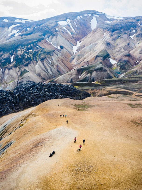 Hut-to-Hut Trek from Landmannalaugar to Thorsmork Valley